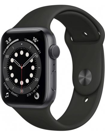 Купить Apple Watch Series 6 44mm Серый космос, низкая цена на ...